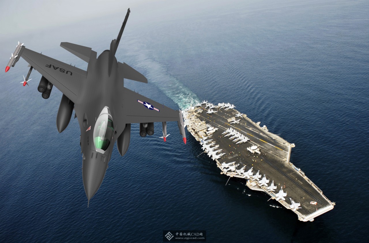 F-16 survole porte avion.JPG