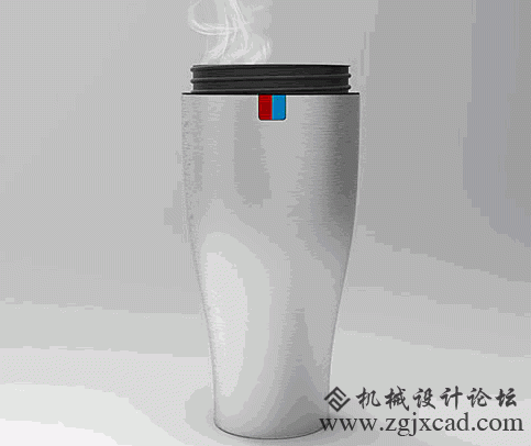 一个杯子里 让你同时携带热水和冷水