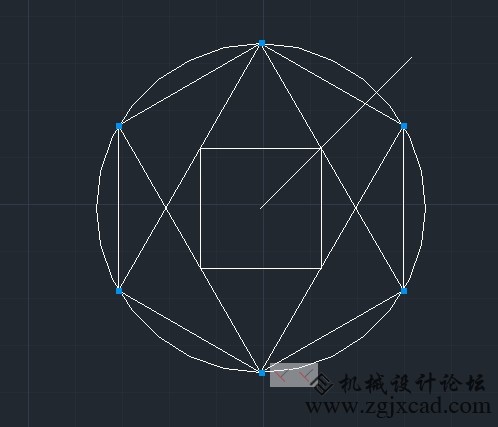 cad常见几何图形画法