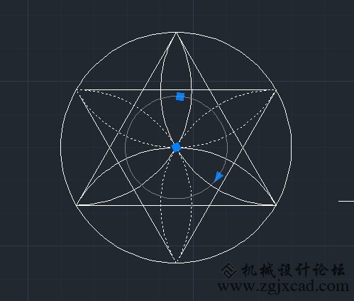 cad常见几何图形画法