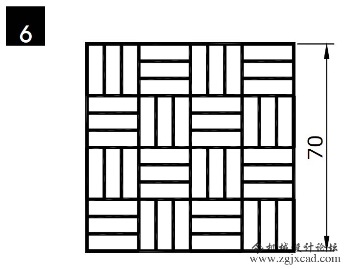 cad常见几何图形画法