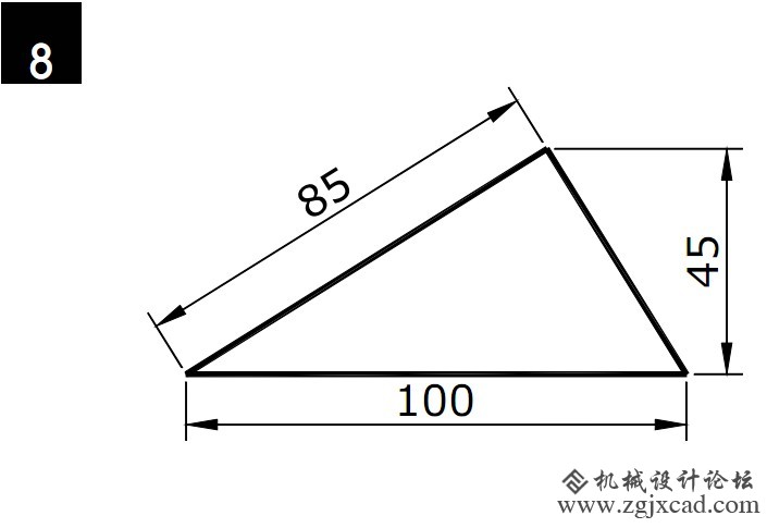 cad常见几何图形画法