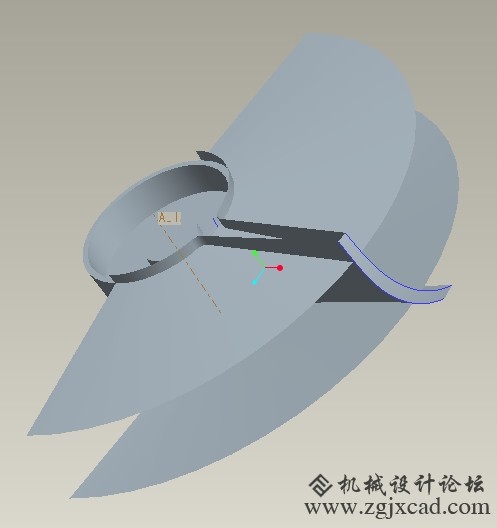 中间和上表面合并前