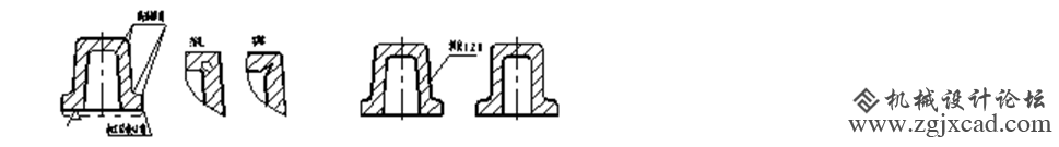 图 6-26 铸造圆角 图 6-27 拔模斜度.png