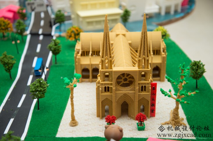 3D打印石室圣心大教堂