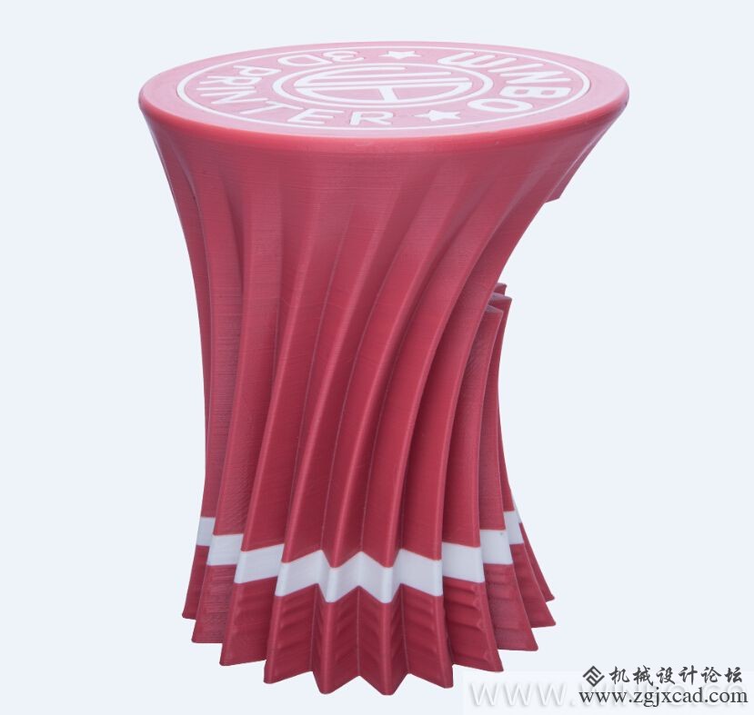 3D打印印第安椅子（侧面）