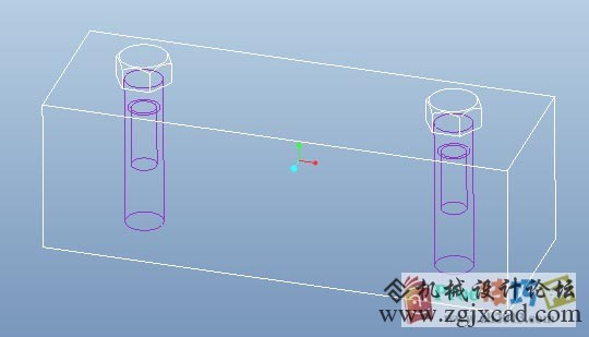 Proe工程图剖视图不剖标准件的方法
