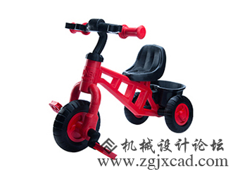 文搏3D打印-自行车