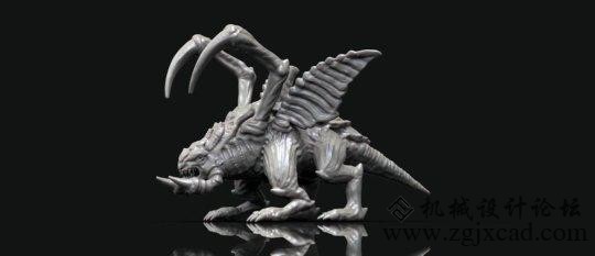 虫族爱好者!玩家3D打印星际2女王凯瑞甘