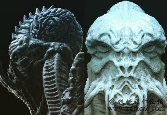 虫族爱好者!玩家3D打印星际2女王凯瑞甘
