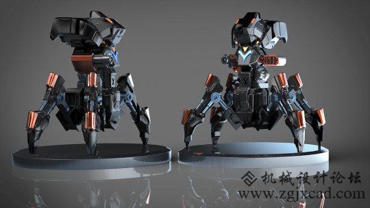 虫族爱好者!玩家3D打印星际2女王凯瑞甘