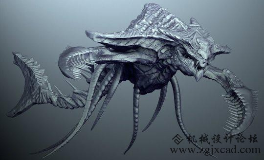 虫族爱好者!玩家3D打印星际2女王凯瑞甘