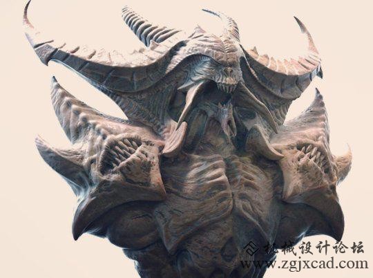 虫族爱好者!玩家3D打印星际2女王凯瑞甘