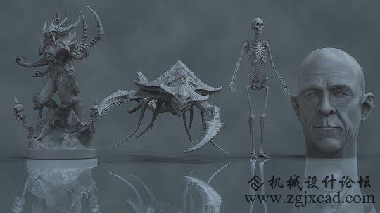 虫族爱好者!玩家3D打印星际2女王凯瑞甘