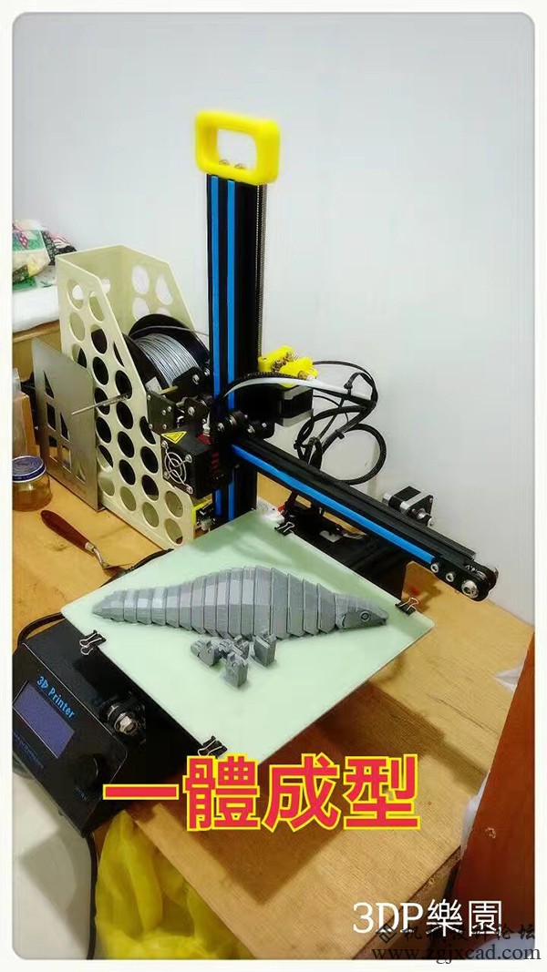 完爆您的眼球！创想三维CR-8 3D打印机的3D打印产品“活”了
