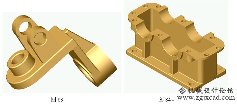 solidworks练习题8384