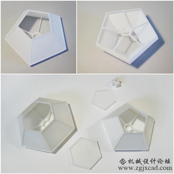 多彩3D打印二十面体吊灯：灯光颜色和节奏可以根据心情而变