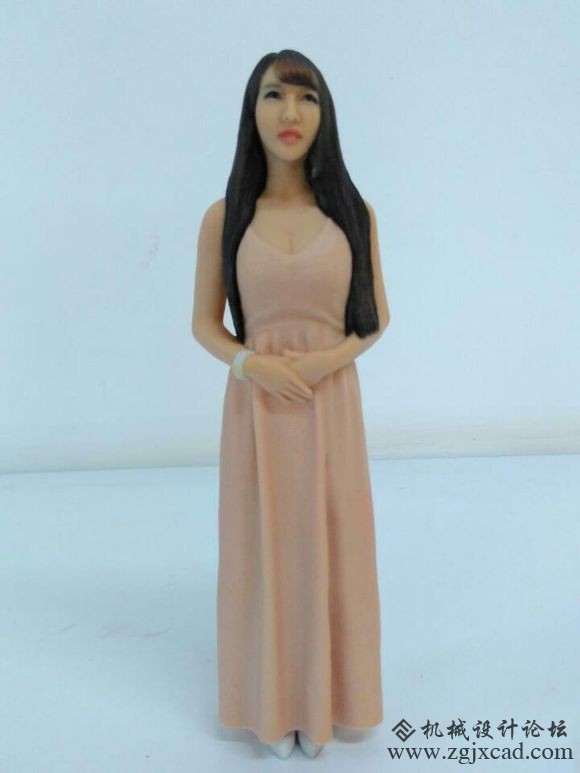 图赏：3D打印也可以制作出如此逼真的全彩人像