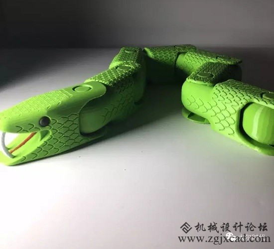 80后的回忆|自己动手3D打印玩具蛇