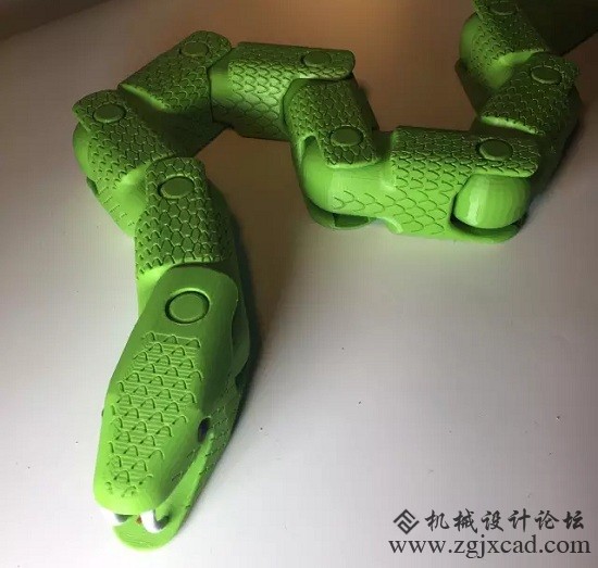 80后的回忆|自己动手3D打印玩具蛇