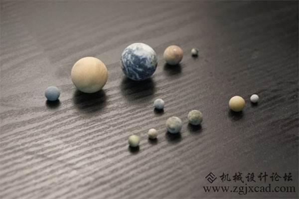 3D打印一个太阳系吧！