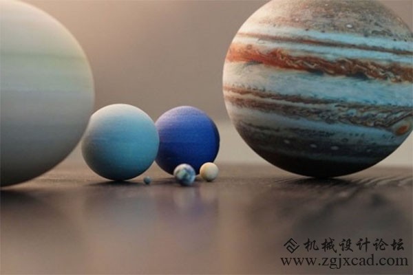 3D打印一个太阳系吧！