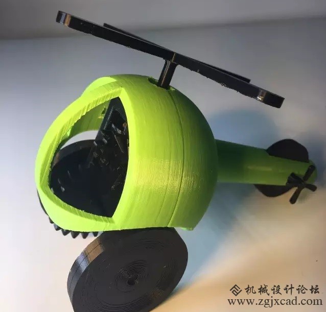 3D打印玩具直升机(组图)