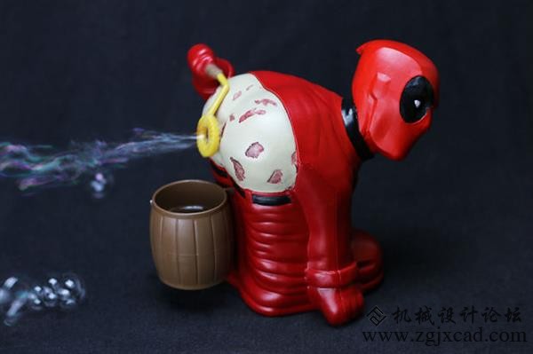 撅屁股的“死侍”：一个有趣的3D打印泡泡炊具