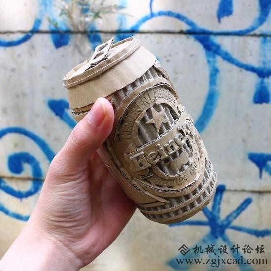 当纸箱与3D打印结合：这模型帅呆了