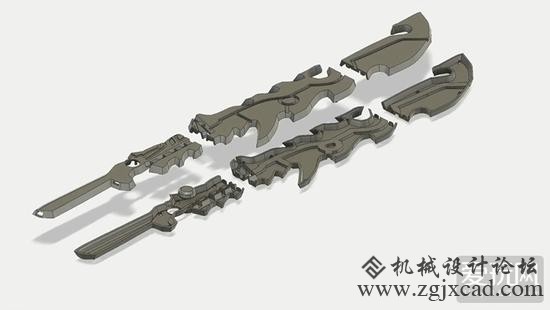 自带特效！3D打印《塞尔达传说：荒野之息》武器