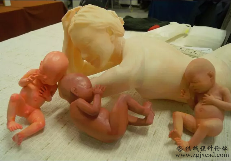 母亲节献礼：3D打印腹中小婴儿