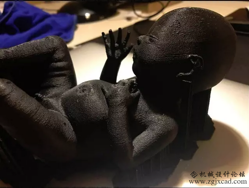 母亲节献礼：3D打印腹中小婴儿
