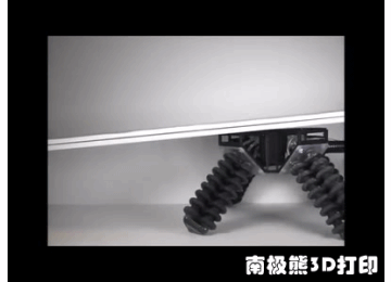 四足3D打印柔性机器人—可轻松应对各种地形