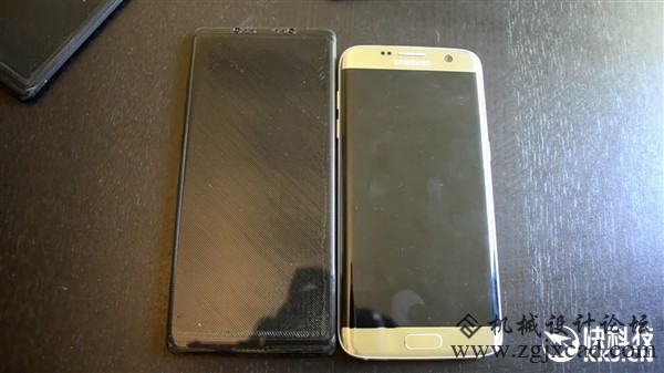 三星Note 8概念机3D打印版亮相：屏幕更大、后置双摄