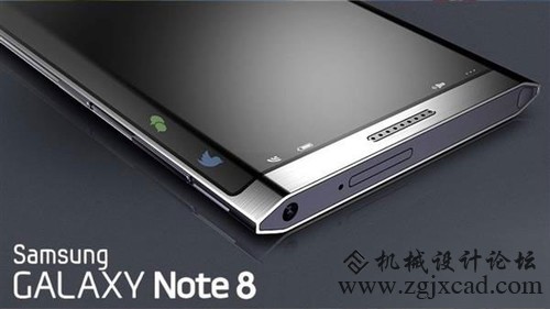 给安卓粉儿念想 三星Note8 3D打印模型