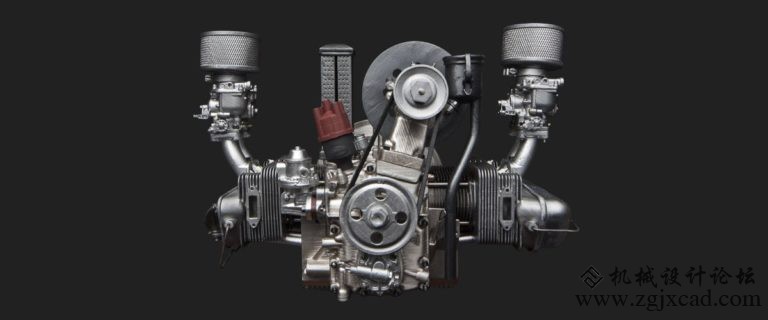 3d printed Porsche engine model 2