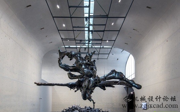 震撼人心的艺术张力！上海展出3D打印的超大型雕塑