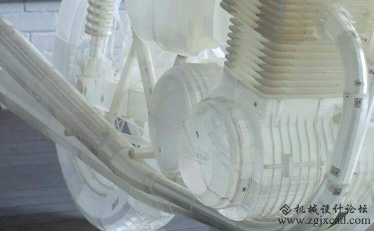 这么酷外观的摩托车 竟然是3D打印的