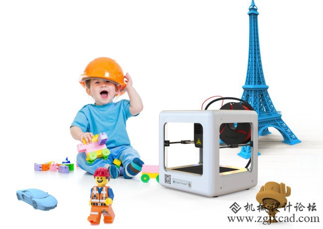 当小型家用3D打印机遇上儿童智力开发