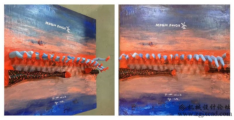 3D打印碰撞传统油画，YiN/D要让画作冲破画框
