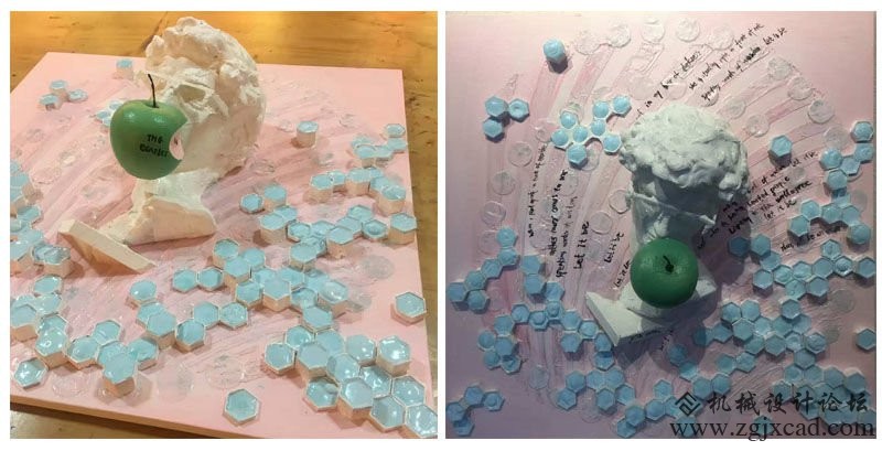 3D打印碰撞传统油画，YiN/D要让画作冲破画框