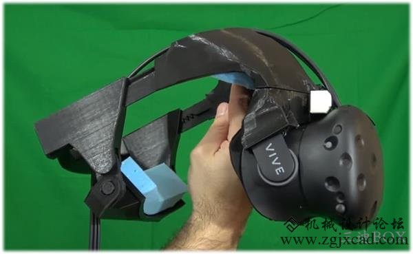 用于HTC Vive的3D打印VR 耳机rEvolve