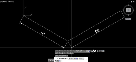 怎么旋转和倾斜CAD中的标注359.png