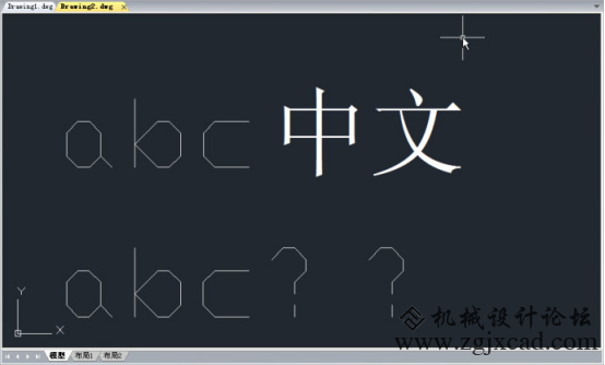 在CAD图形被粘贴后发生了变化
