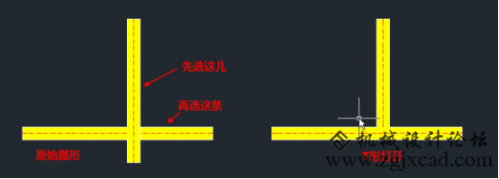 CAD多线（Mline）的设置和编辑如何操作1523.png