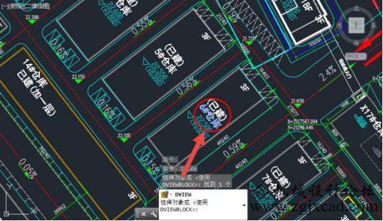 CAD中如何旋转视图而不改变坐标系？380.png