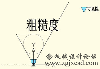 CAD粗糙度符号怎么画