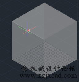 CAD三维圆角修剪
