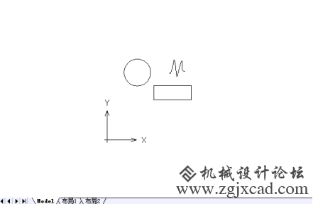 CAD夹点缩放对象