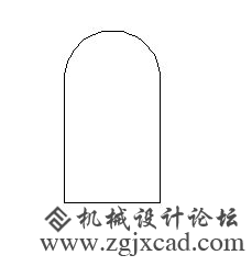 CAD拱形门怎么画